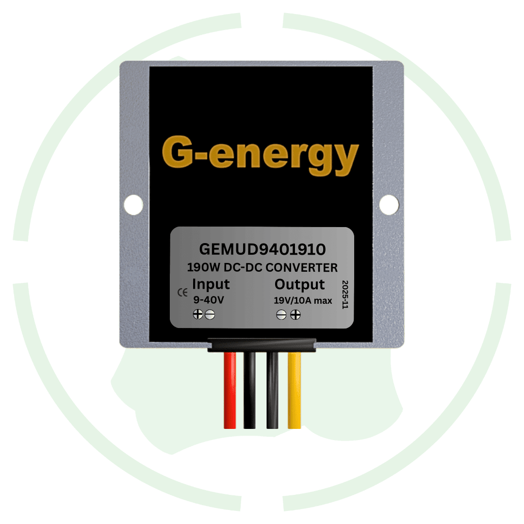 G - energy GEMUD9401910 9V - 40V to 19V 10A 190W Dc To Dc Converter Ip68 Buck boost Converter - G - energy