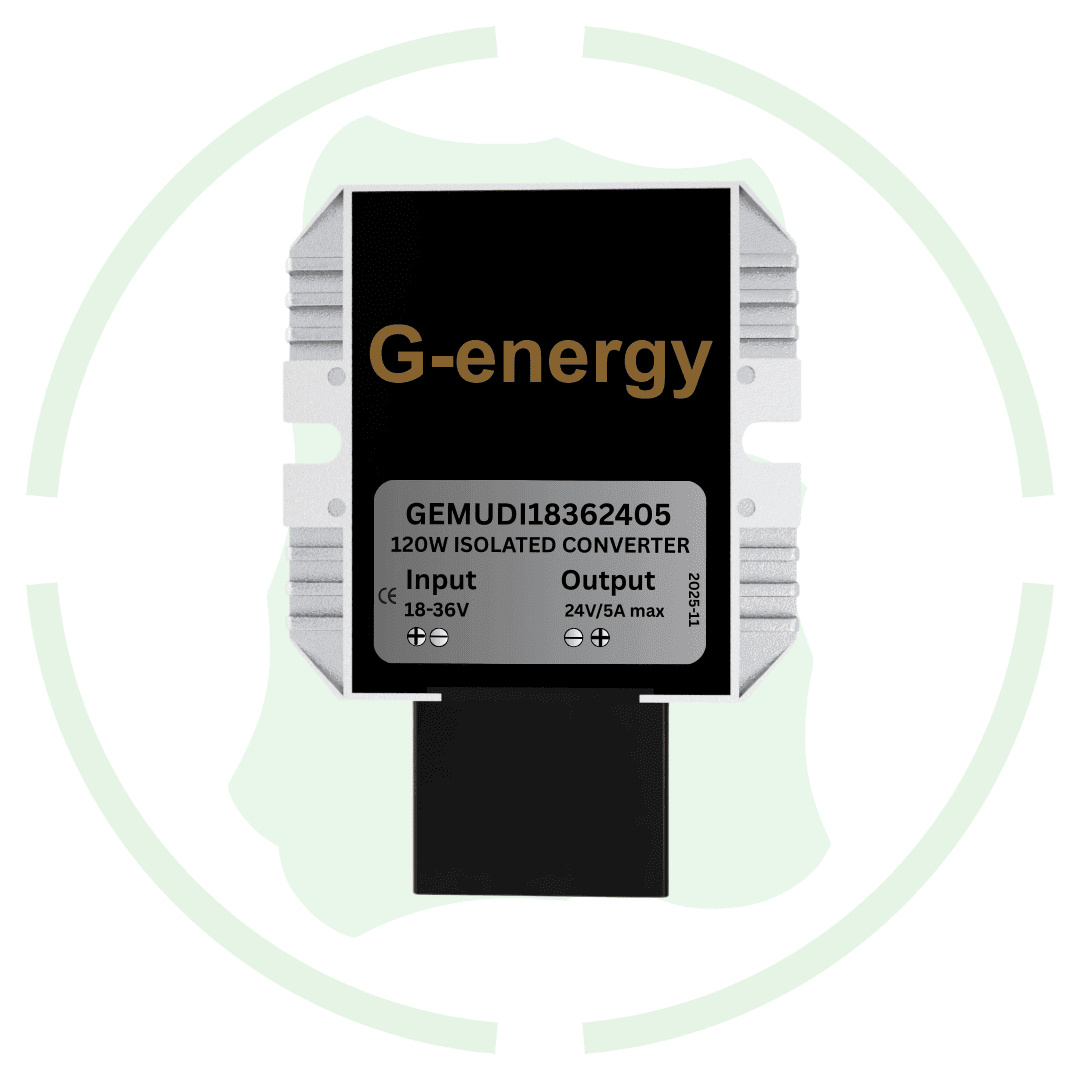 G - energy GEMUDI18362405 18V - 36V To 24V 5A 120W Dc To Dc Converter Isolated Buck Boost Converter - G - energy