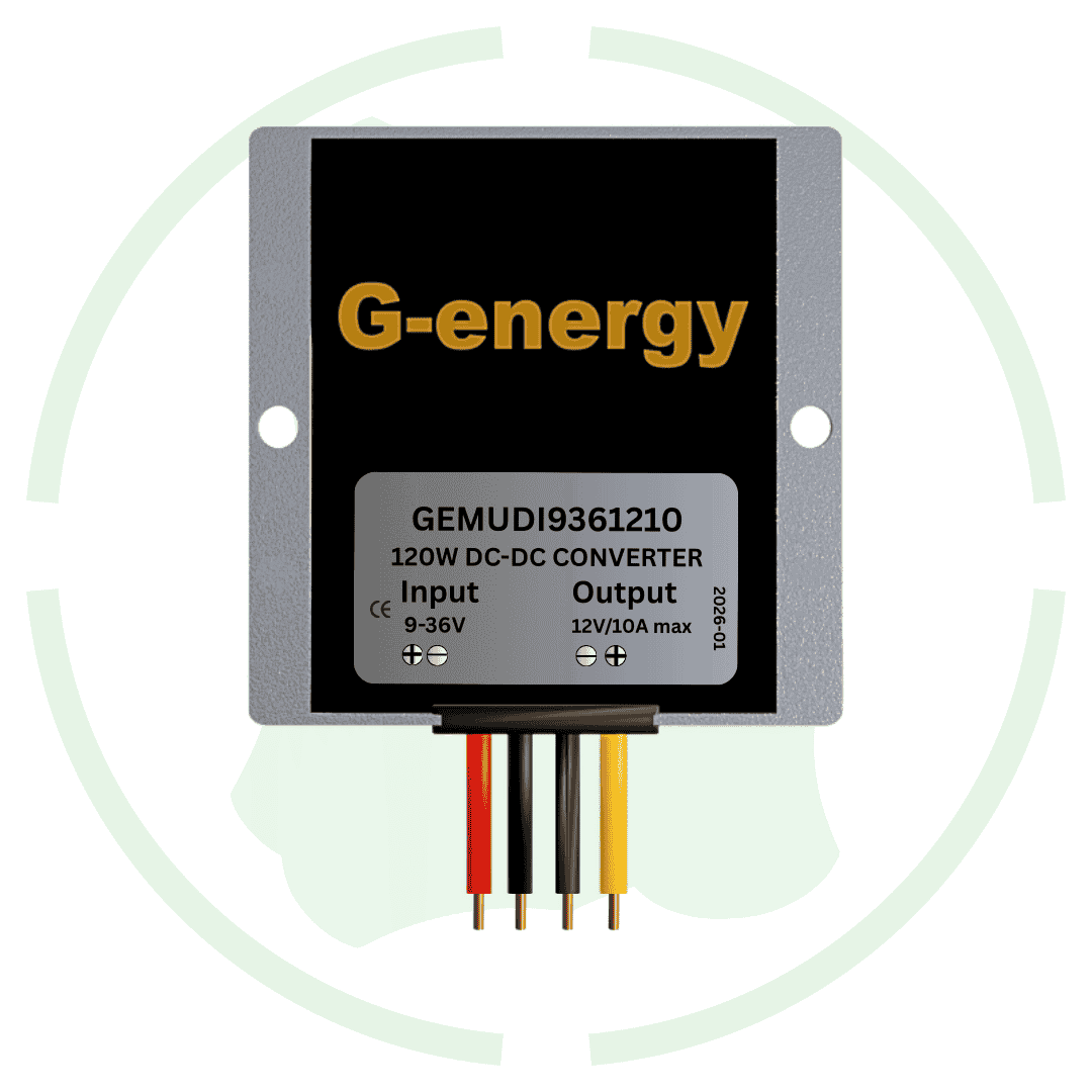 G - energy GEMUDI9361210 9 - 36V To 12V 10A 120W Dc Dc Converter Ip68 Isolated Buck Boost Converter - G - energy