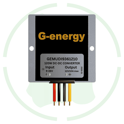 G - energy GEMUDI9361210 9 - 36V To 12V 10A 120W Dc Dc Converter Ip68 Isolated Buck Boost Converter - G - energy