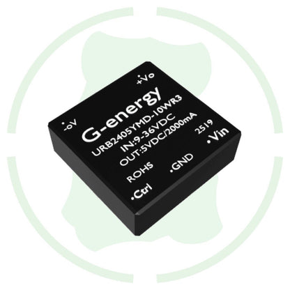 G energy URB2405YMD - 10WR3 24V to 5V 2A 10W Dc to Dc Converter IP68 Step Down Converter - G - energy