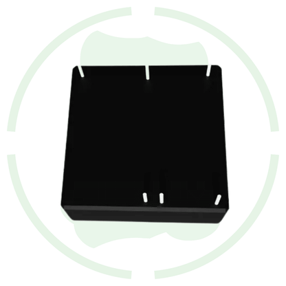24V to 5V DC to DC converter black casing with mounting holes, designed for G-energy URB2405YMD-20WR3.