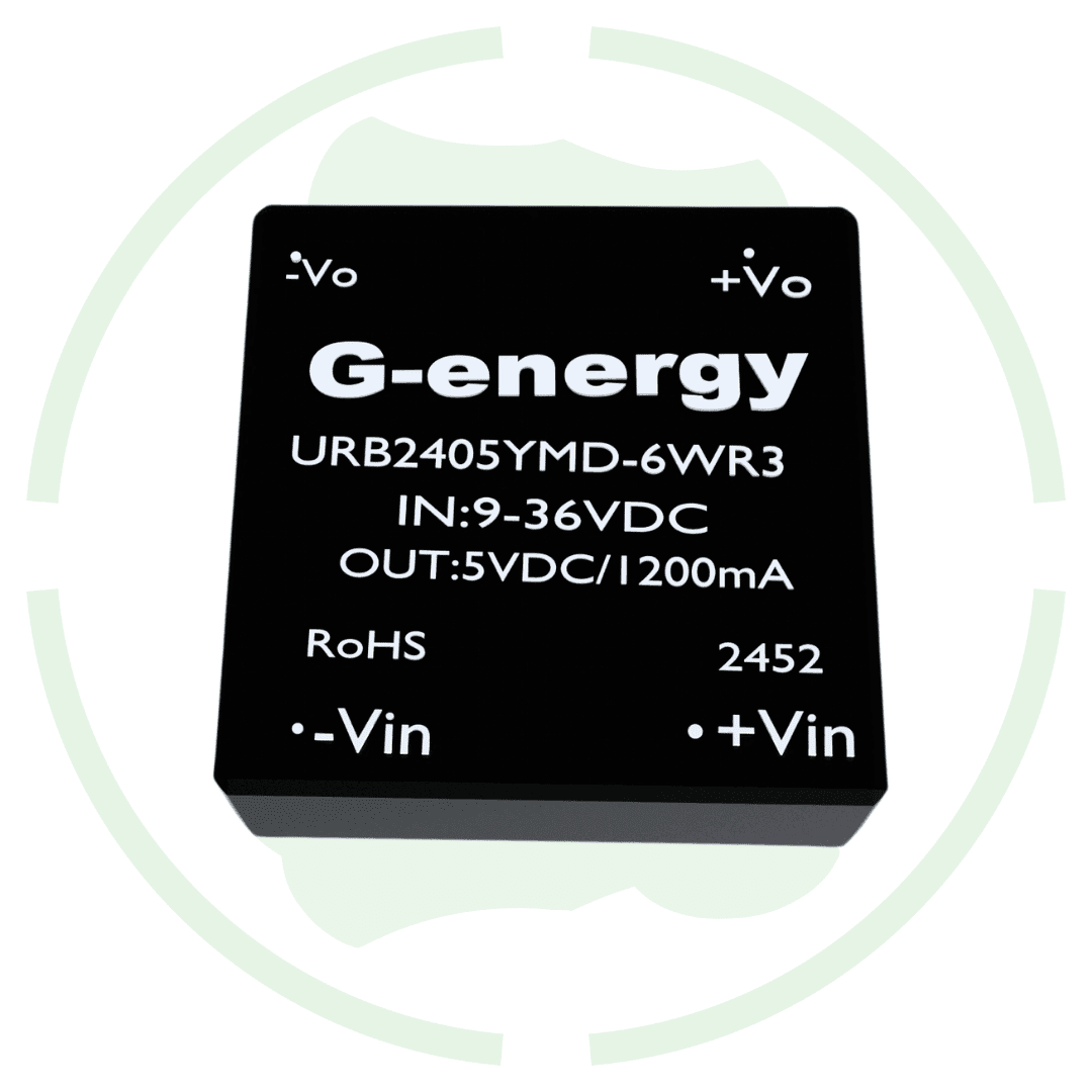 G energy URB2405YMD - 6WR3 24V to 5V 1.2A 6W Dc Dc Converter IP68 Step Down Converter - G - energy