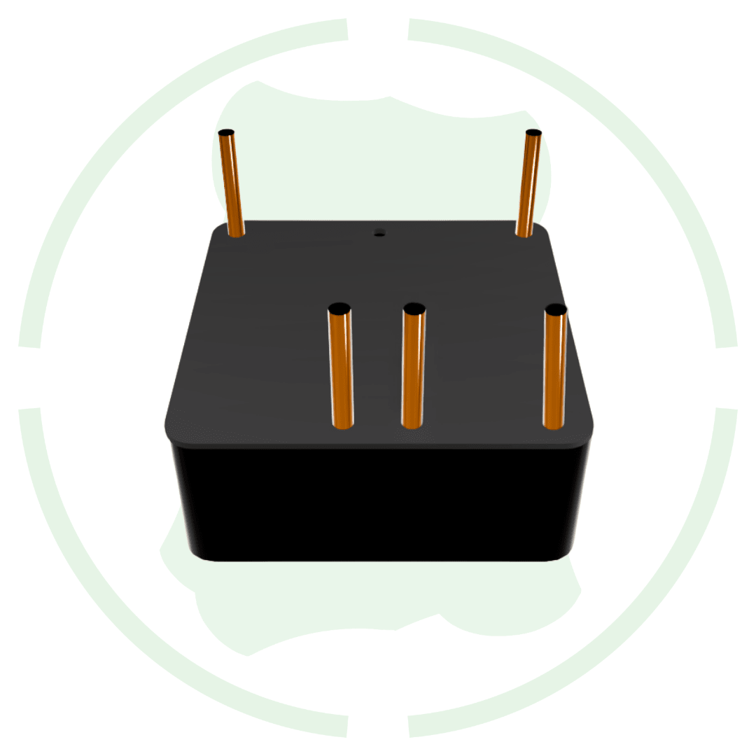 G-energy URB2412YMD-10WR3 24V to 12V DC DC converter showing input/output connections.