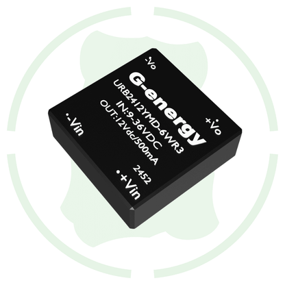 G - energy URB2412YMD - 6WR3 24V to 12V 500mA 6W Dc Dc Converter IP68 Buck Converter - G - energy