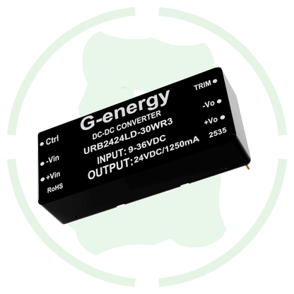 G - energy URB2424LD - 30WR3 24V To 24V 30W 1.25A Dc - Dc Converter Isolated Buck Boost Module - G - energy