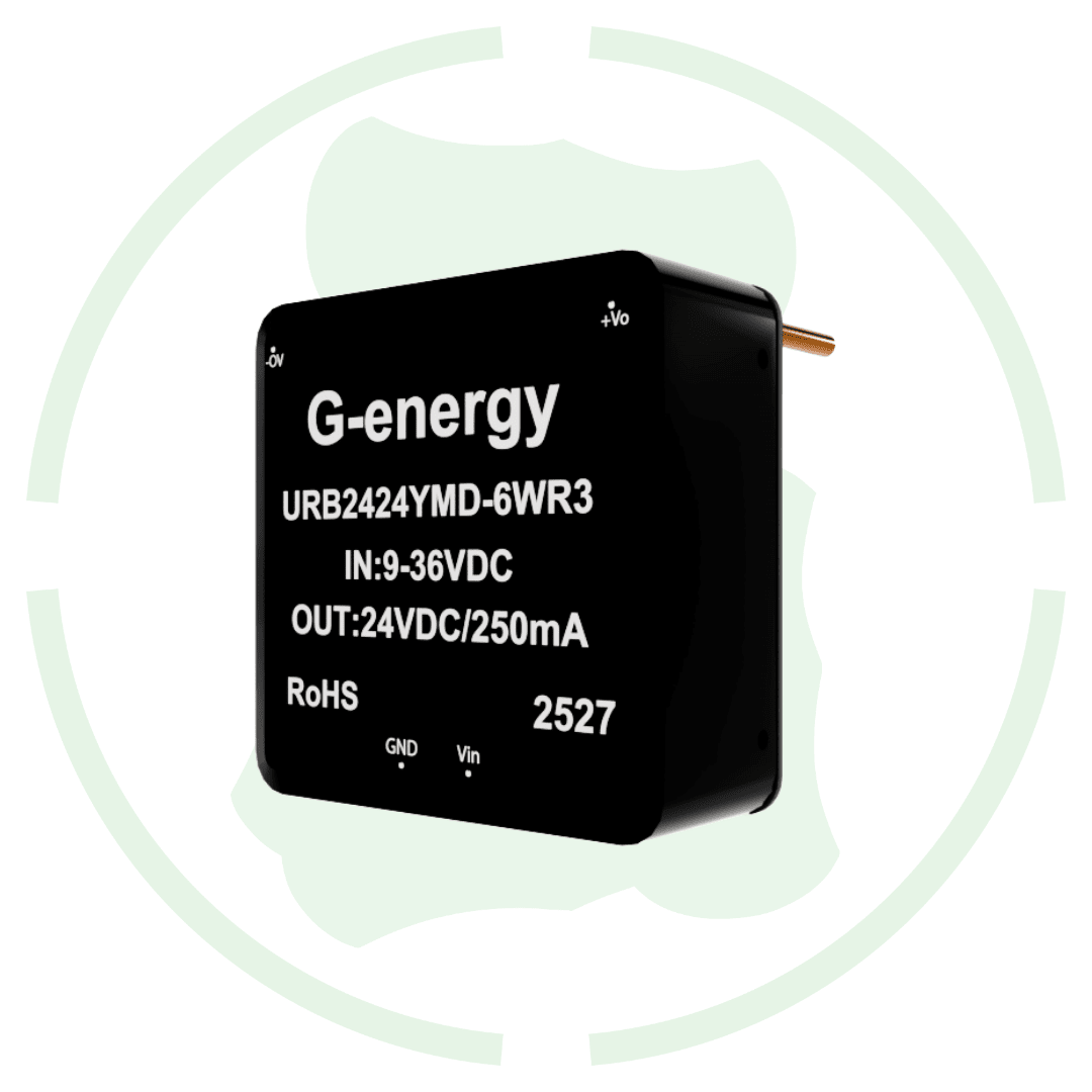 URB2424YMD-6WR3 24V to 24V 6W DC-DC Converter IP68 Buck Boost Converter by G-energy