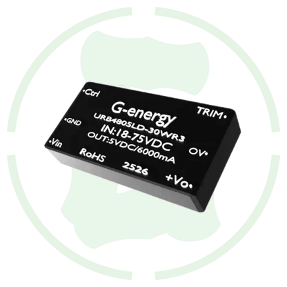 G - energy URB4805LD - 30WR3 48V To 5V 6A 30W Dc - Dc Converter IP68 Buck Converter - G - energy