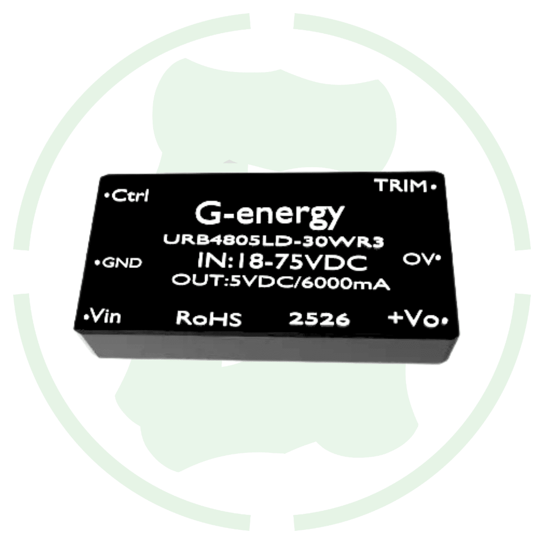 G - energy URB4805LD - 30WR3 48V To 5V 6A 30W Dc - Dc Converter IP68 Buck Converter - G - energy