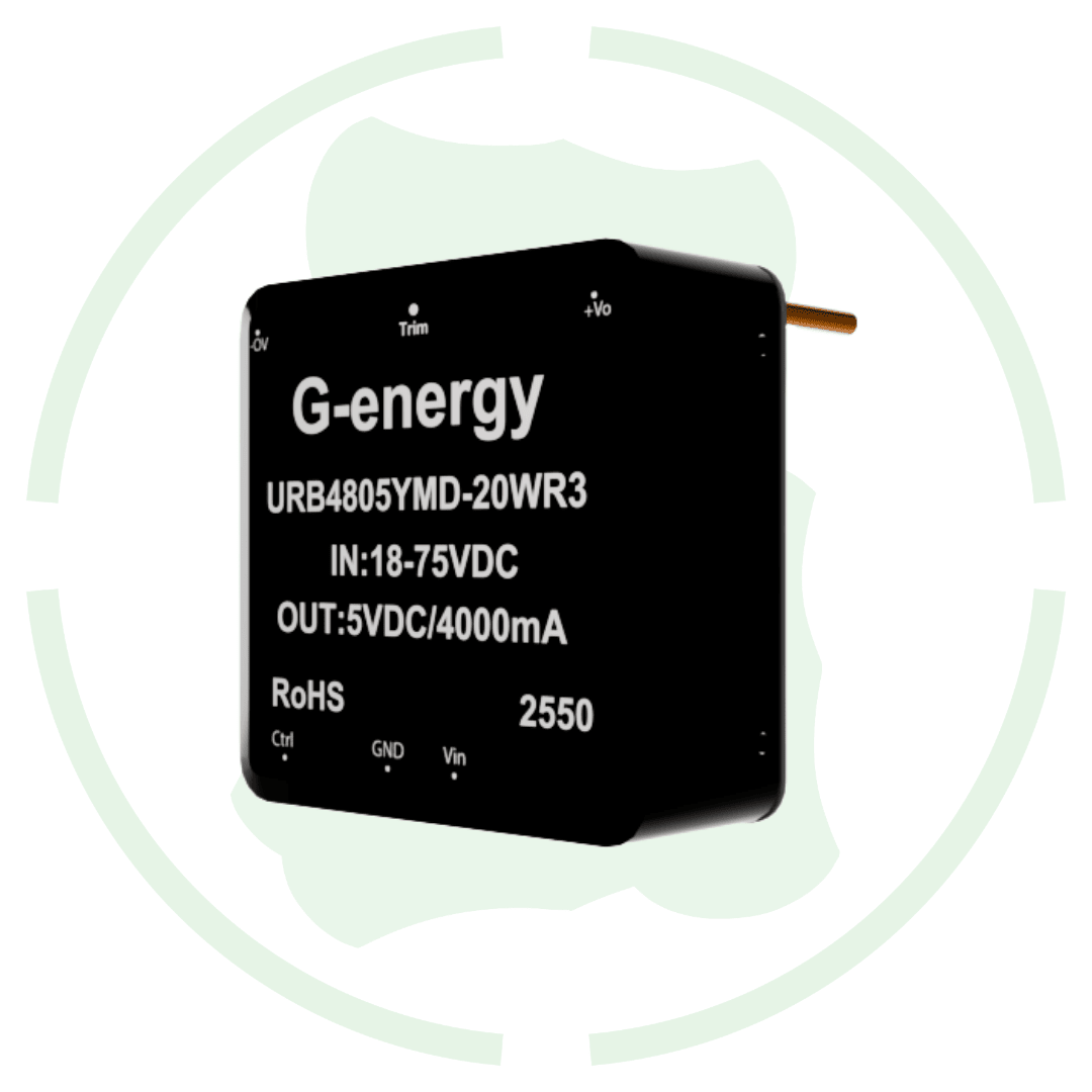 G - energy URB4805YMD - 20WR3 48V To 5V 20W Dc Dc Converter - G - energy