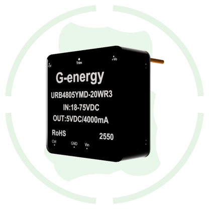 G - energy URB4805YMD - 20WR3 48V To 5V 20W Dc Dc Converter - G - energy