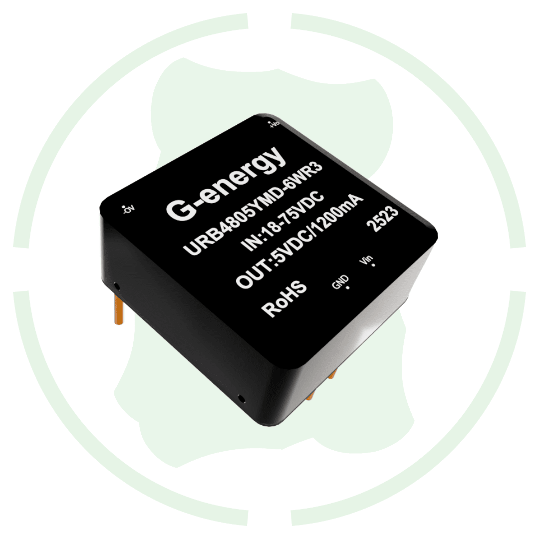 G - energy URB4805YMD - 6WR3 48V to 5V 6W DC - DC Converter 1.2A IP68 Buck Converter - G - energy