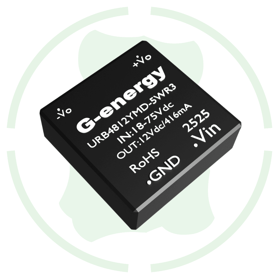 G - energy URB4812YMD - 5WR3 48V To 12V 416mA 5W Dc Dc Converter IP68 Buck Converter - G - energy
