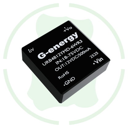 G - energy URB4812YMD - 6WR3 48V to 12V 500mA 6W Dc Dc Converter IP68 Step Down Converter - G - energy