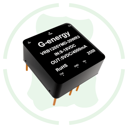 G - energy VRB1205YMD - 20WR3 12V To 5V 20W Dc Dc Converter - G - energy