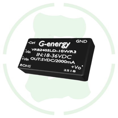 G - energy VRB2405LD - 10WR3 24V to 5V 2000mA 10W DC To DC Converter IP68 Buck Converter - G - energy