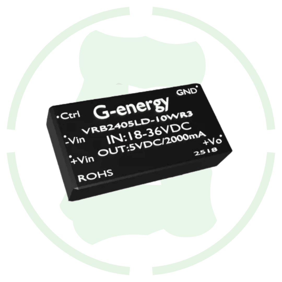 G - energy VRB2405LD - 10WR3 24V to 5V 2000mA 10W DC To DC Converter IP68 Buck Converter - G - energy