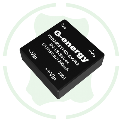 G - Energy VRB2405YMD - 6WR3 24V to 5v 6w 1.2A Dc to Dc Converter IP68 Buck Converter - G - energy