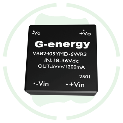 G - Energy VRB2405YMD - 6WR3 24V to 5v 6w 1.2A Dc to Dc Converter IP68 Buck Converter - G - energy