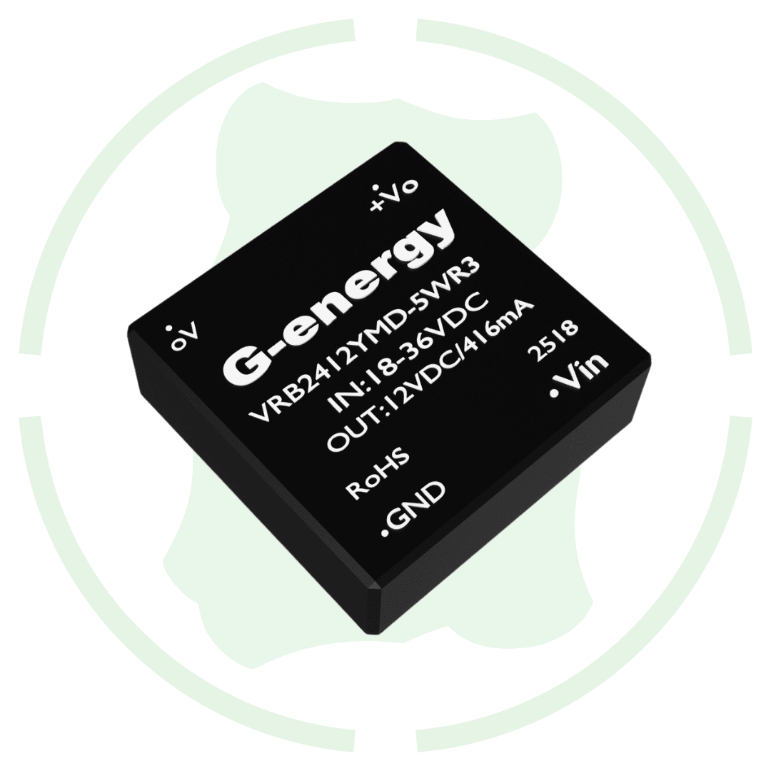 G Energy VRB2412YMD - 5WR3 24V to 12V 416mA 5W DC to DC Converter IP68 Step Down Converter - G - energy