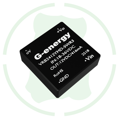 G Energy VRB2412YMD - 5WR3 24V to 12V 416mA 5W DC to DC Converter IP68 Step Down Converter - G - energy