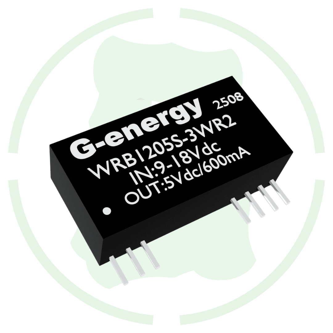 G energy WRB1205S - 3WR2 12V to 5V 600mA 3W Dc Dc Converter IP68 Step Down Converter - G - energy