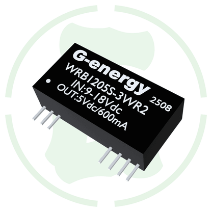G energy WRB1205S - 3WR2 12V to 5V 600mA 3W Dc Dc Converter IP68 Step Down Converter - G - energy