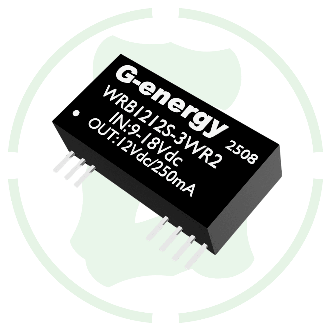 G - energy WRB1212S - 3WR2 12V To 12V 3W 250mA Dc Dc Converter IP68 Buck Boost Converter - G - energy