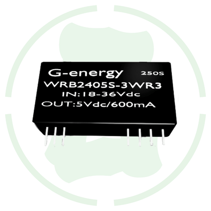 G - Energy WRB2405S - 3WR3 24V to 5V 600mA 3W Dc to Dc Converter IP68 Buck Converter - G - energy