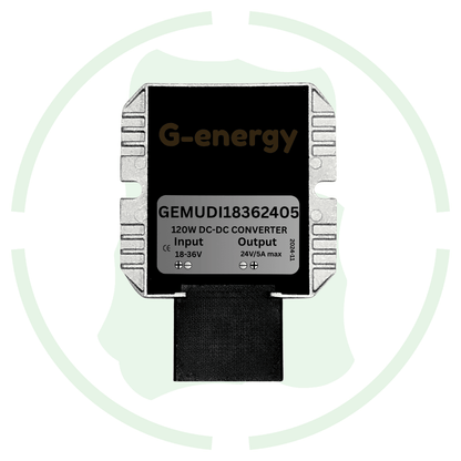 G-energy GEMUDI18362405 18V-36V To 24V 5A 120W Dc To Dc Converter Isolated Buck Boost Converter