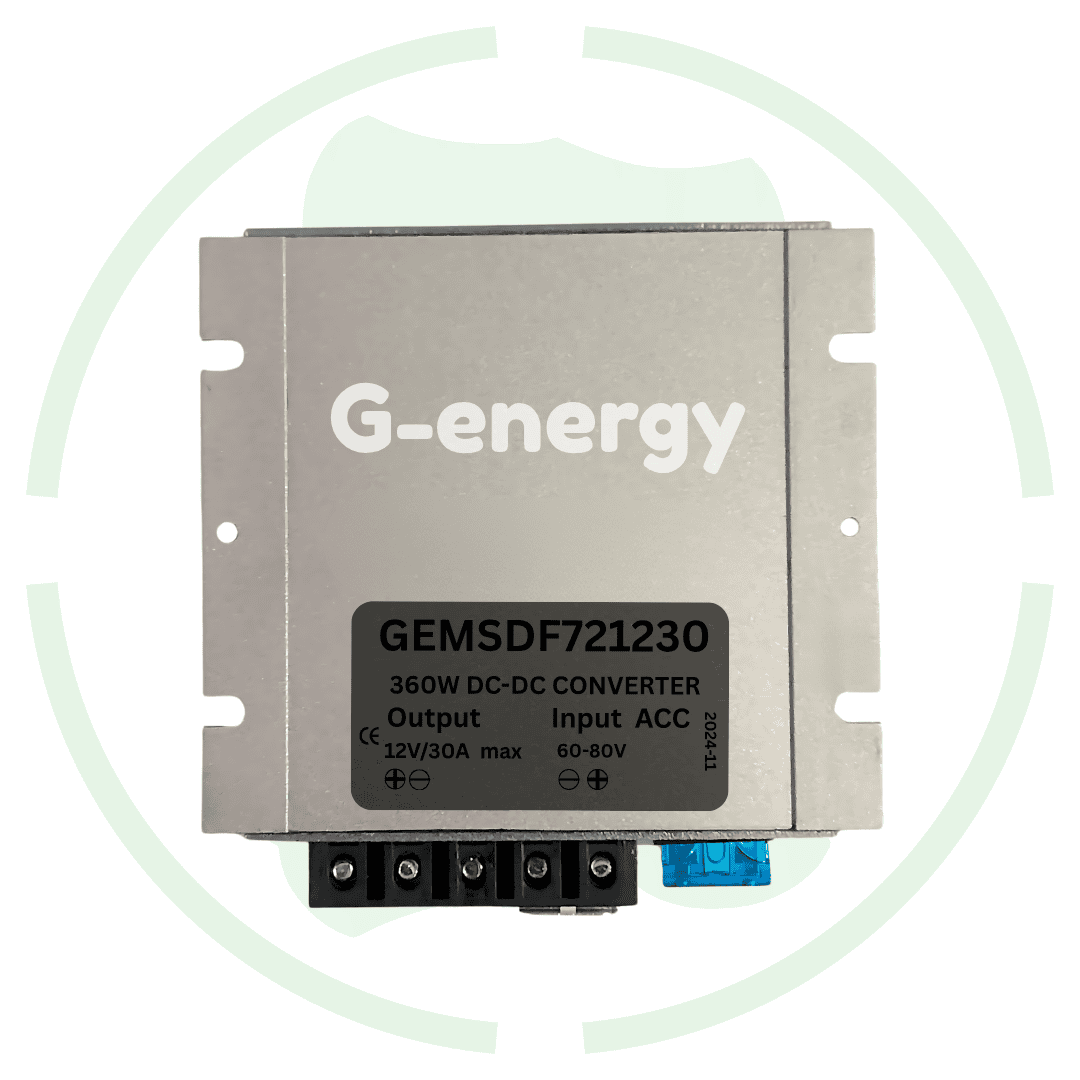 G-energy GEMSDF721230 72V To 12V 30A 360W Dc To Dc Converter With Fuse