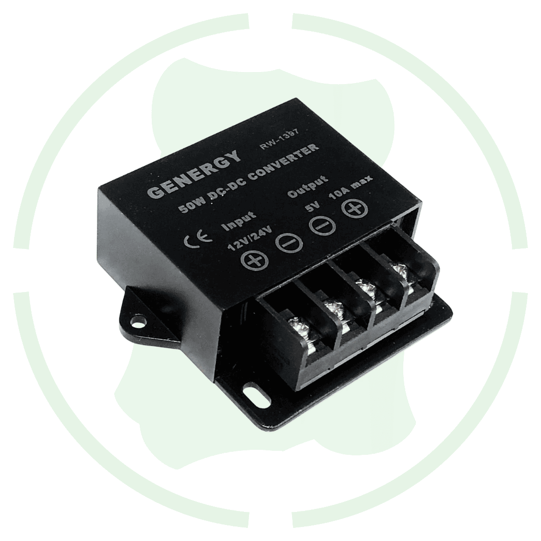 g-energy 24v to 5v 25w voltage converter