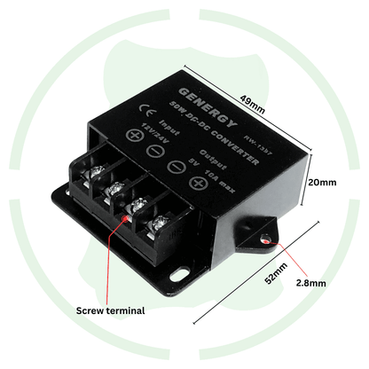 g-energy 24v to 5v dc to dc converter