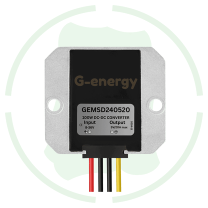 g-energy 24v to 5v step down converter 20 amp