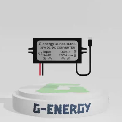 G-energy GEPUD936123C 12V 24V 36V To 12V 3A 36W Type-C Dc To Dc Converter
