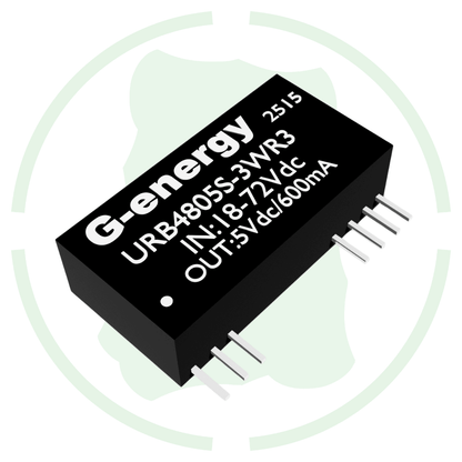 G energy URB4805S-3WR3 48V To 5V 600mA 3W Dc Dc Converter IP68 Step Down Converter