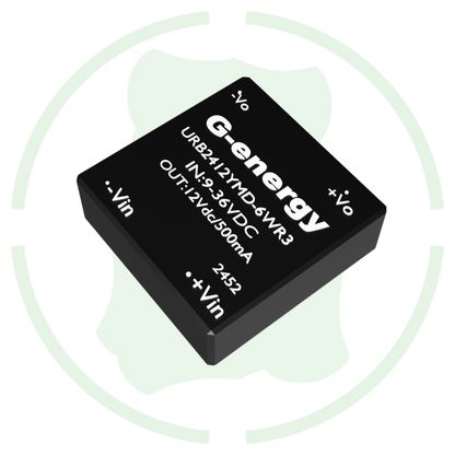 G-energy URB2412YMD-6WR3 24V to 12V 500mA 6W Dc Dc Converter IP68 Buck Converter