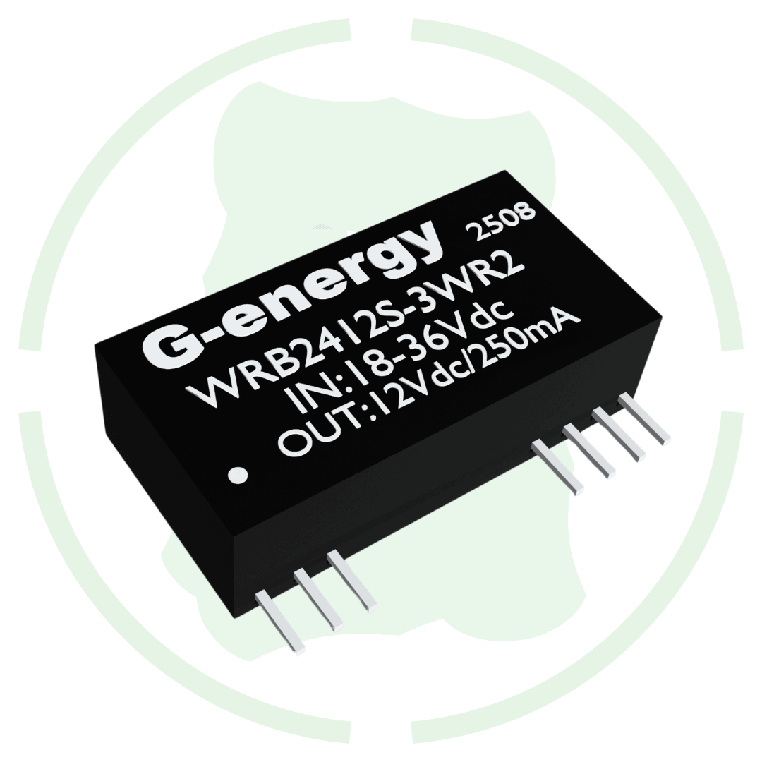 G energy WRB2412S-3WR2 24V to 12V 250mA 3W Dc-Dc Converter IP68 Buck Converter