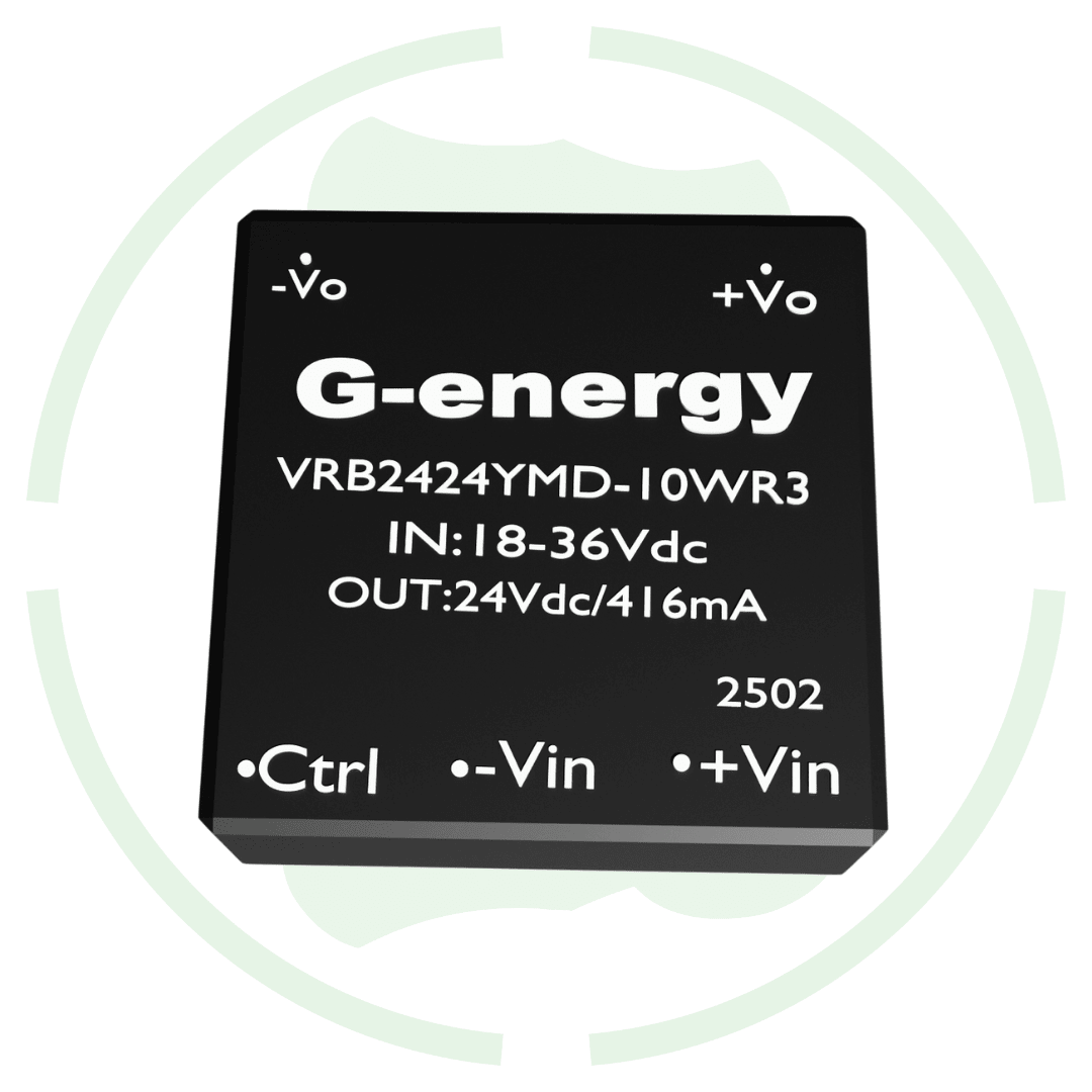 G Energy VRB2424YMD-10WR3 24V To 24V 10W 416mA Dc Dc Converter IP68 Buck Boost Converter