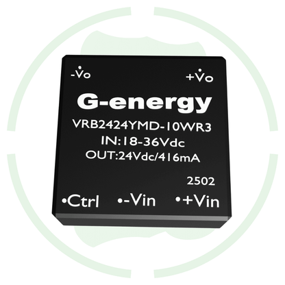 G Energy VRB2424YMD-10WR3 24V To 24V 10W 416mA Dc Dc Converter IP68 Buck Boost Converter