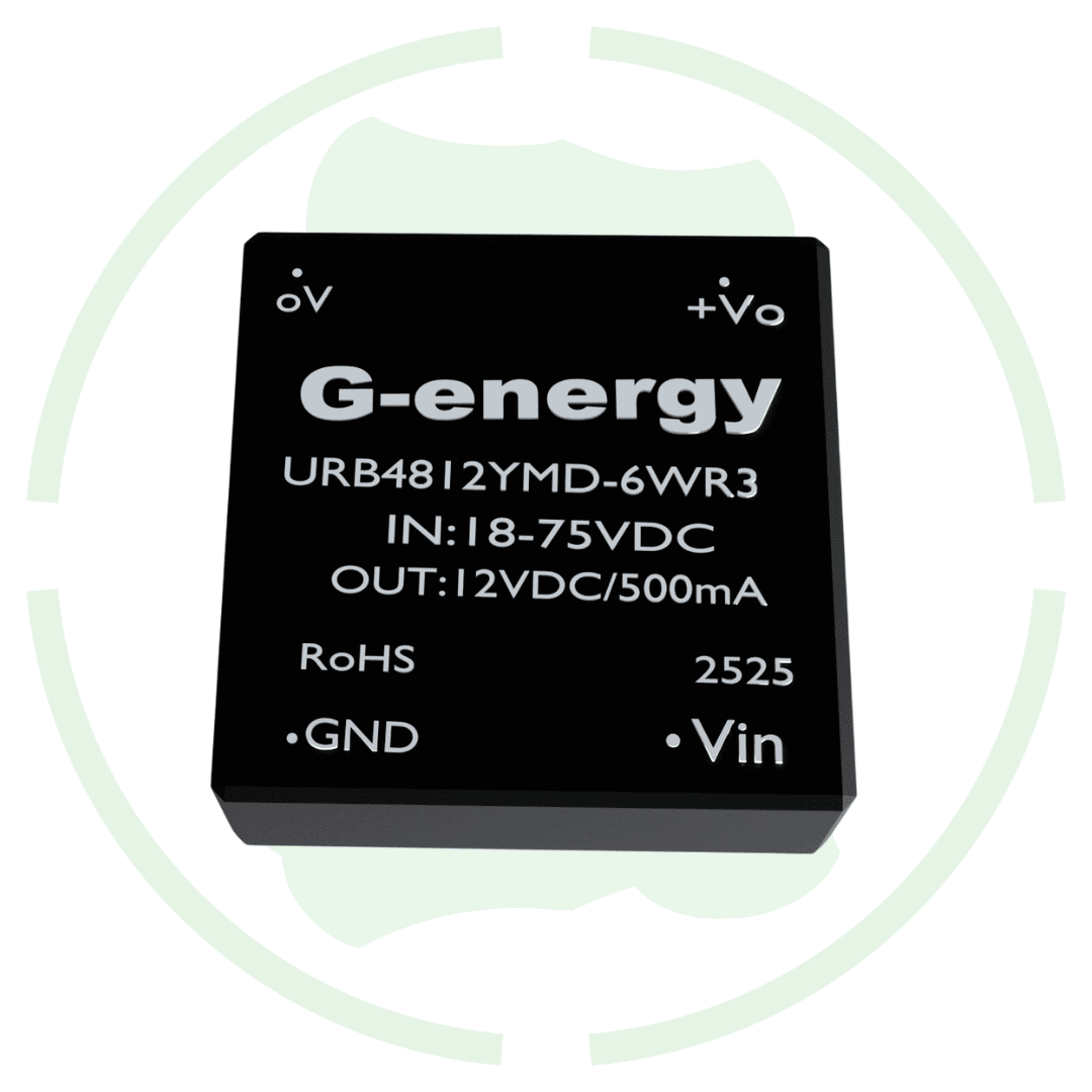 G-energy URB4812YMD-6WR3 48V to 12V 500mA 6W Dc Dc Converter IP68 Step Down Converter