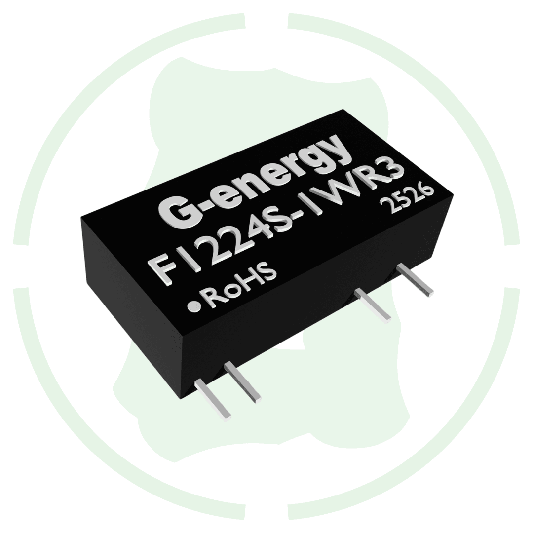 G-energy F1224S-1WR3 12V to 24V 41mA 1W Dc Dc Converter IP68 Step Up Converter