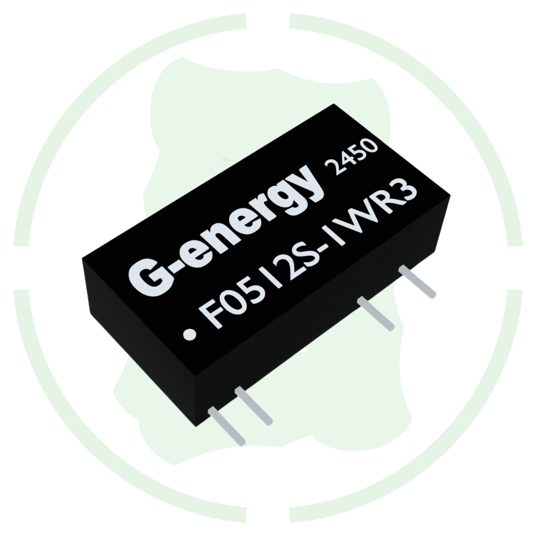 G-energy F0512S-1WR3 5V to 12V 83mA 1W Dc Dc Converter IP68 Step Up Converter