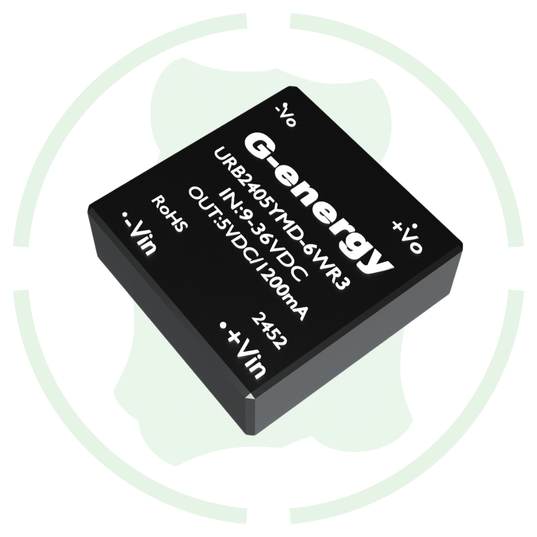 G energy URB2405YMD-6WR3 24V to 5V 1.2A 6W Dc Dc Converter IP68 Step Down Converter