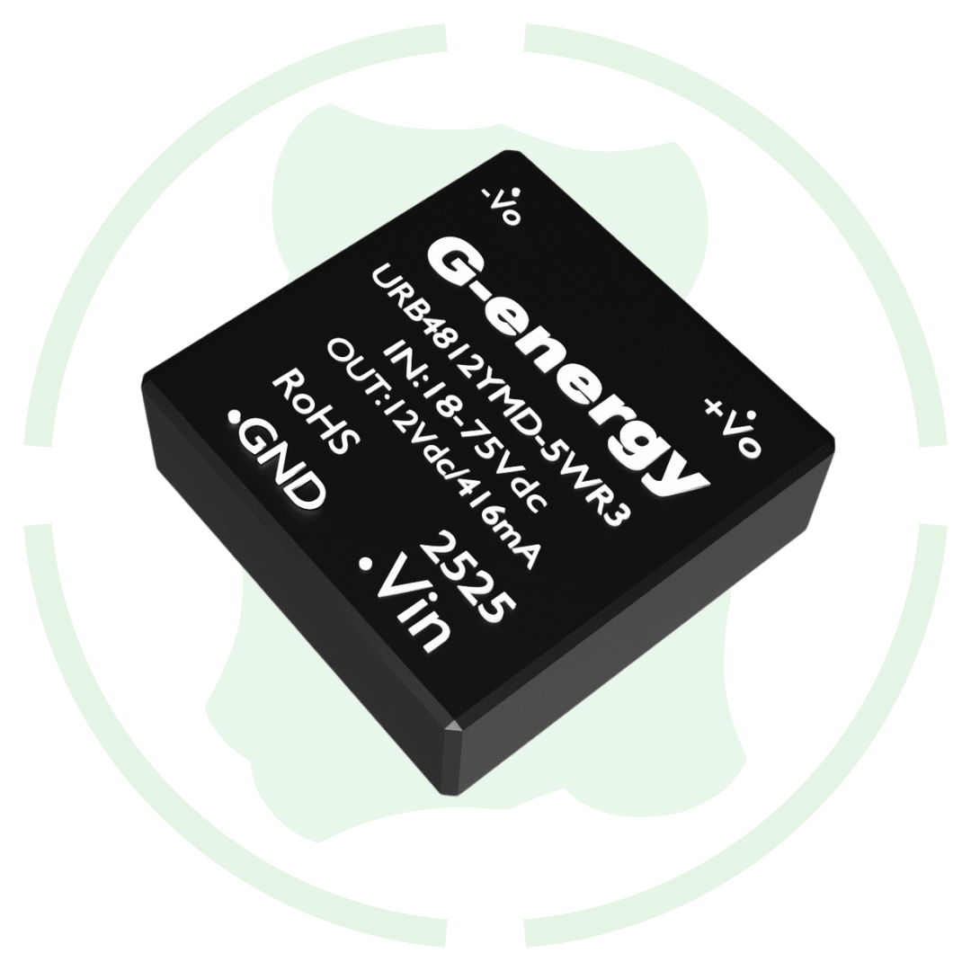 G-energy URB4812YMD-5WR3 48V To 12V 416mA 5W Dc Dc Converter IP68 Buck Converter