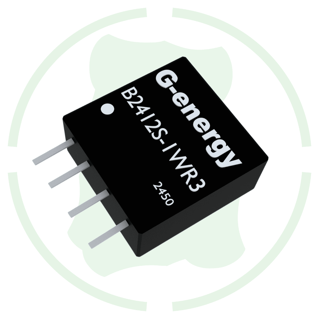 G-energy B2412S-1WR3 24V to 12V 83mA 1W Dc Dc Converter IP68 Step Down Converter