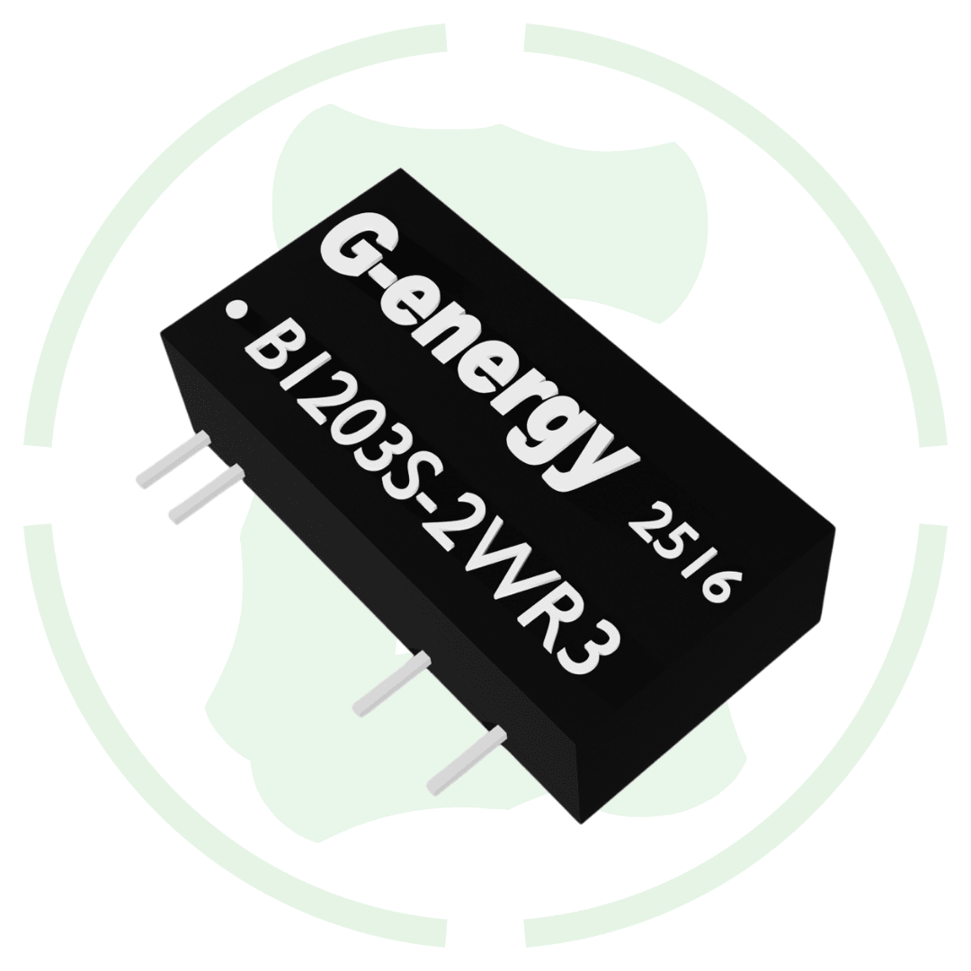 G-energy B1203S-2WR3 12V to 3.3V 2W 606mA DC to DC Converter IP68 Buck Converter