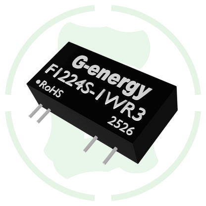 G-energy F1224S-1WR3 12V to 24V 41mA 1W Dc Dc Converter IP68 Step Up Converter