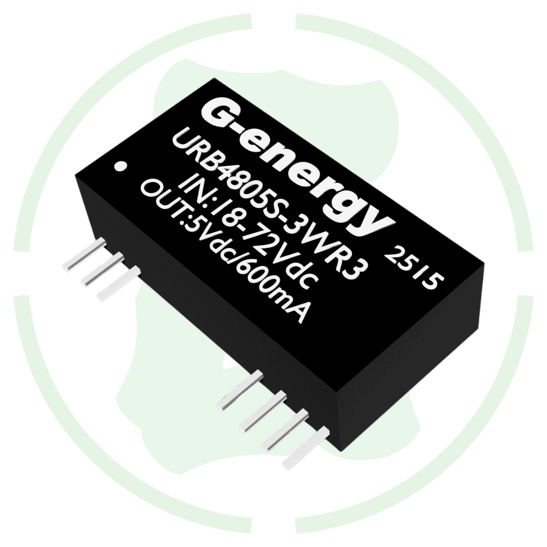 G energy URB4805S-3WR3 48V To 5V 600mA 3W Dc Dc Converter IP68 Step Down Converter