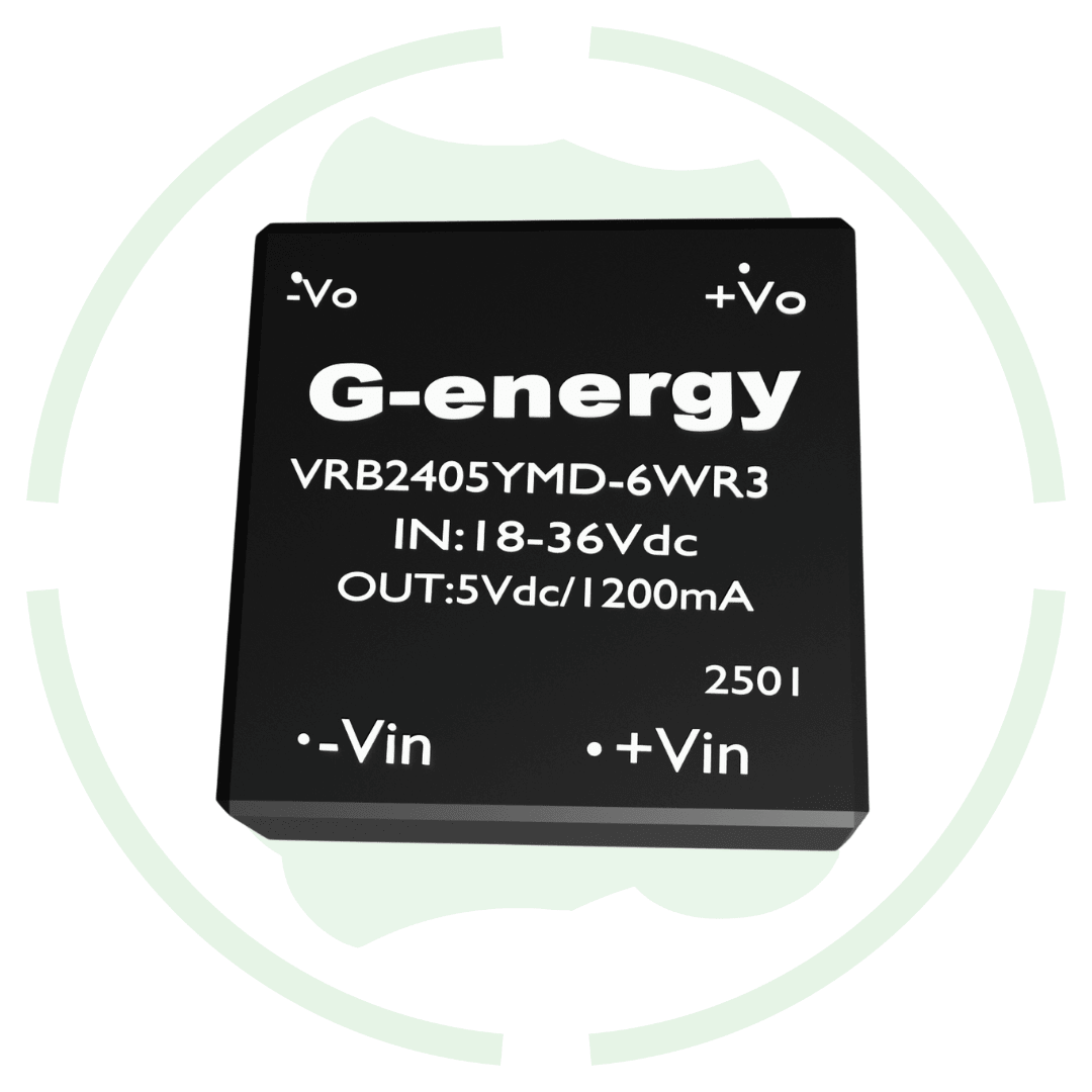 G-Energy VRB2405YMD-6WR3 24V to 5v 6w 1.2A Dc to Dc Converter IP68 Buck Converter